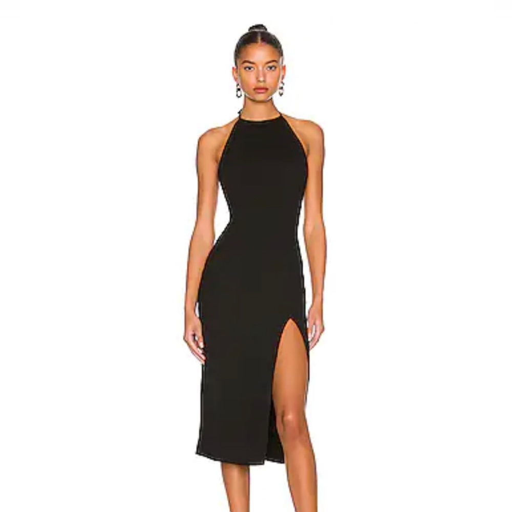 Stardust Midi Dress in Black - never worn